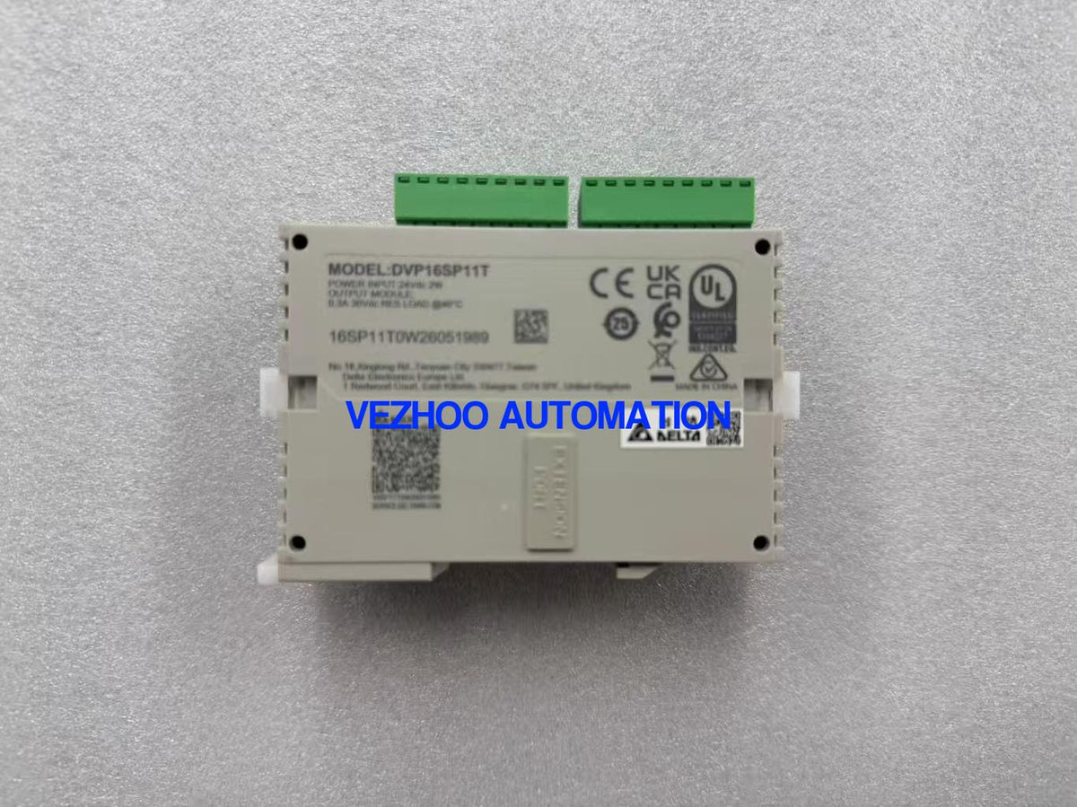 Delta DVP16SP11T PLC Extension Module 16 I/O Digital 8DI 8DO NPN Transistor-vezhoo