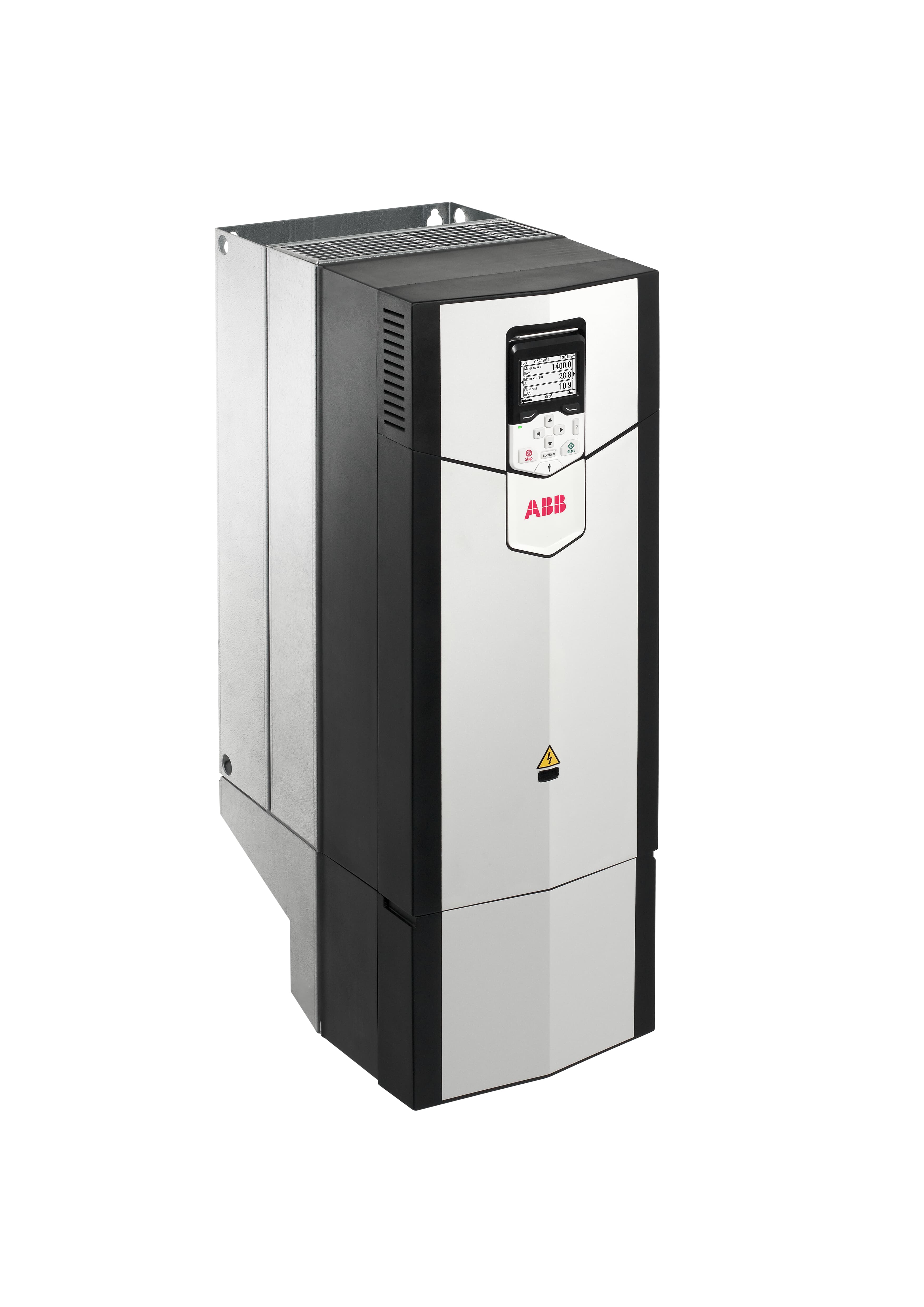 ABB ACS880-01-105A-3 Industrial VFD | 55 kW (75 HP) | 380-415V | IP21 | Frame R6-vezhoo