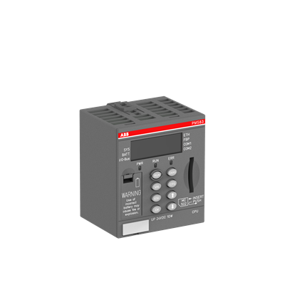 ABB PM583-ETH PLC CPU Unit | AC500 Series | 1MB Memory | Integrated Ethernet-vezhoo