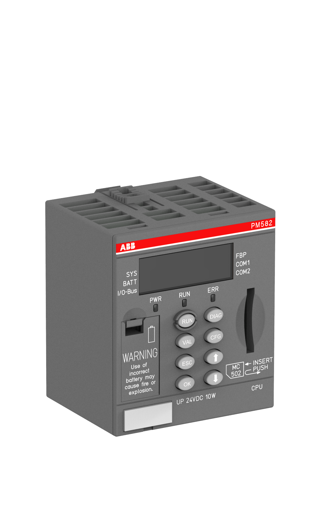 ABB PM582 PLC CPU Unit | AC500 Series | 512KB Memory | High-Speed Processing-vezhoo
