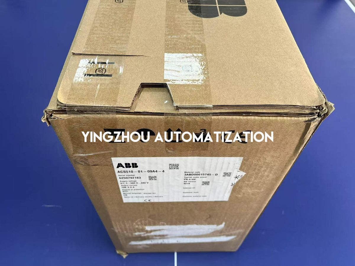 ABB ACS510 AC Drive | 4.0kW (5.5HP) 400V 3-Phase | ACS510-01-09A4-4 VFD for Fans & Pumps | Brand New Original-vezhoo