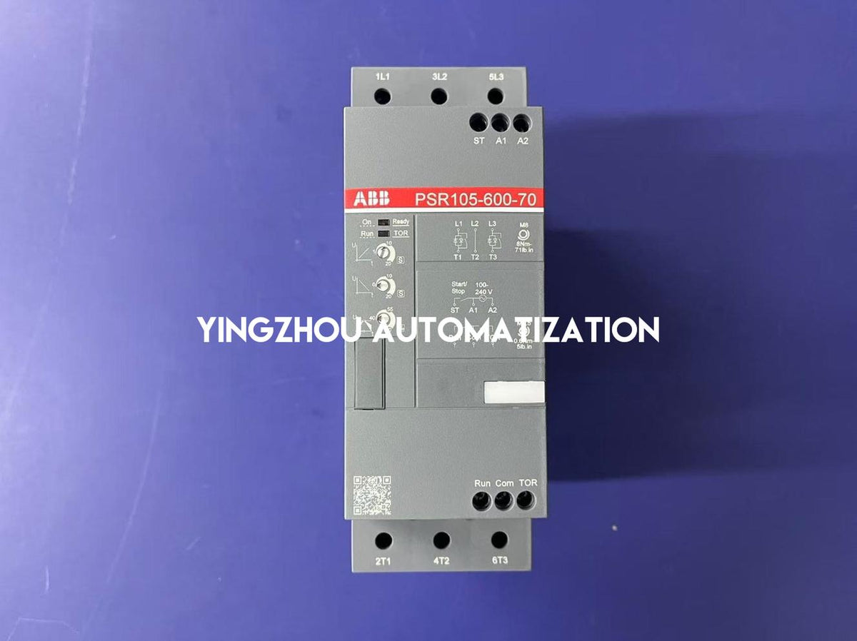 ABB PSR Soft Starter | 105A 55kW (75HP) 600V | PSR105-600-70 Efficient Motor Control | Brand New Original-vezhoo