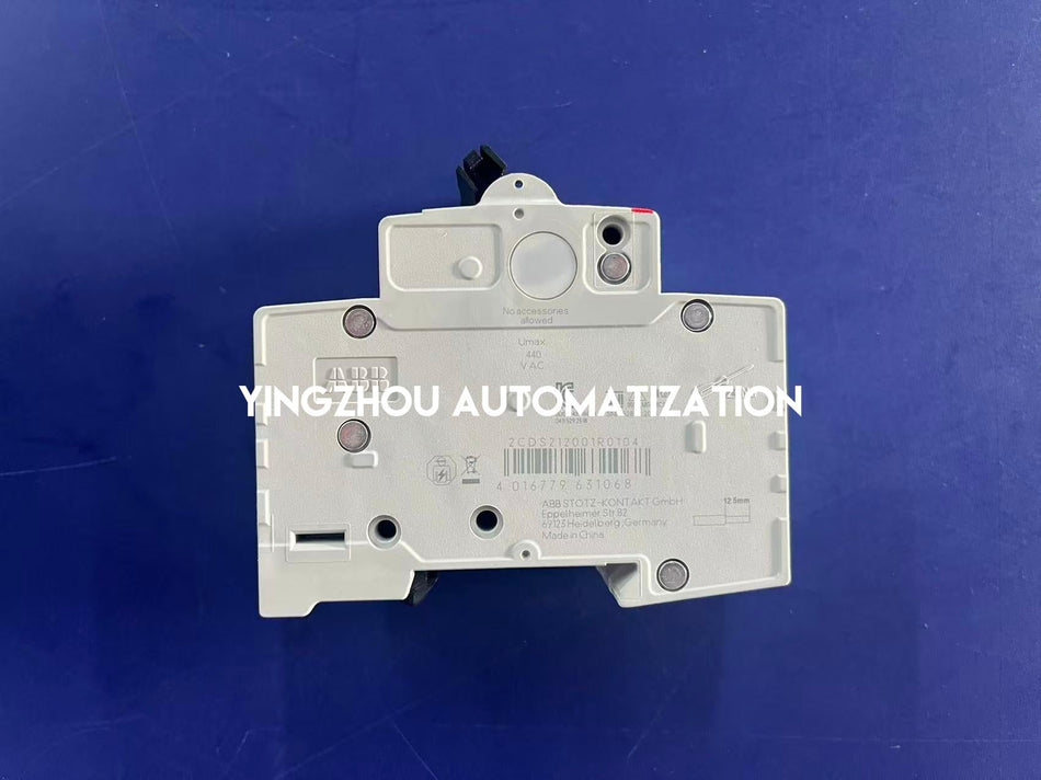 ABB SH202-C10 Miniature Circuit Breaker - 2-Pole, 10A, C-Curve, 6kA Breaking Capacity-vezhoo