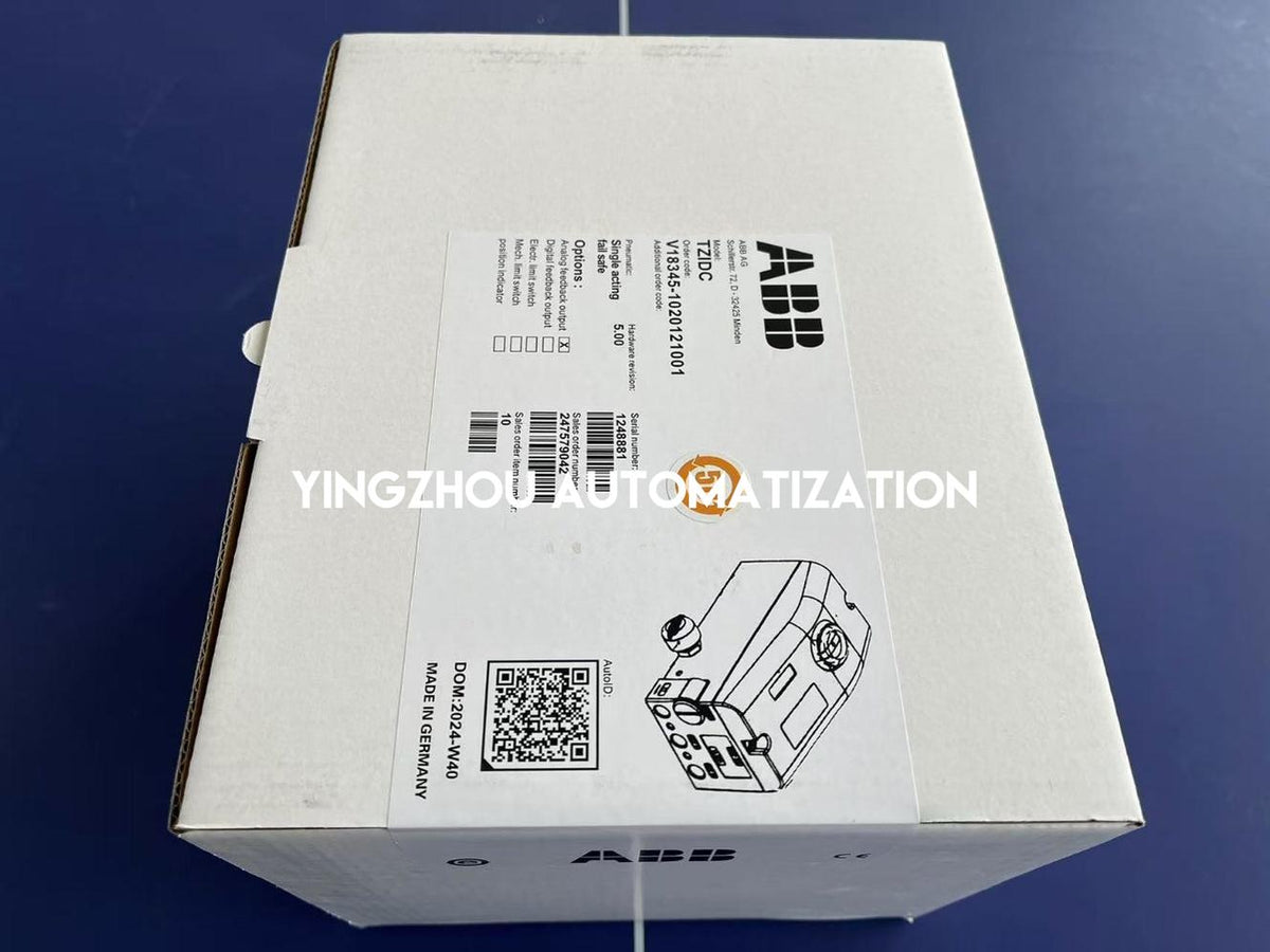ABB V18345-1020121001 TZIDC Digital Positioner - HART, Single-Acting, 4-20mA-vezhoo