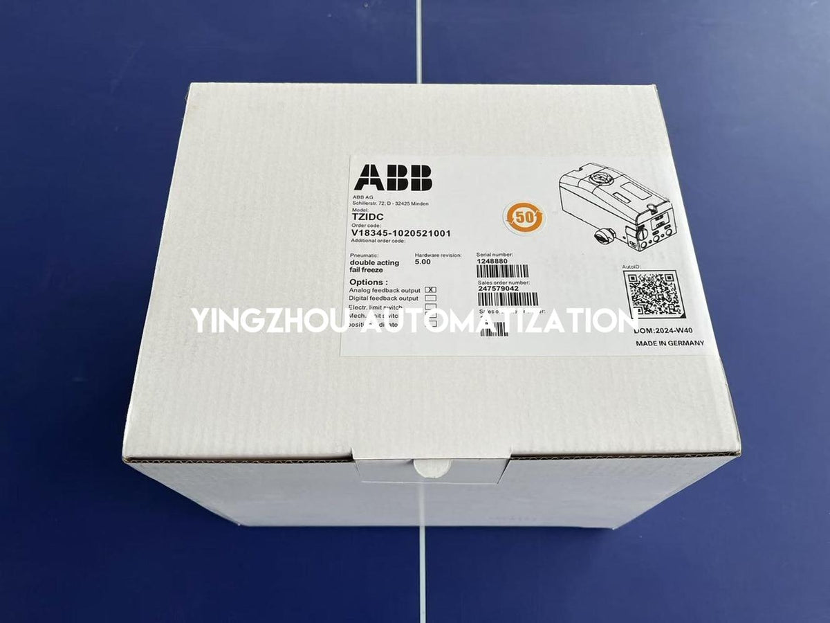 ABB V18345-1020521001 TZIDC Digital Positioner - HART, Double-Acting, Fail-Freeze-vezhoo