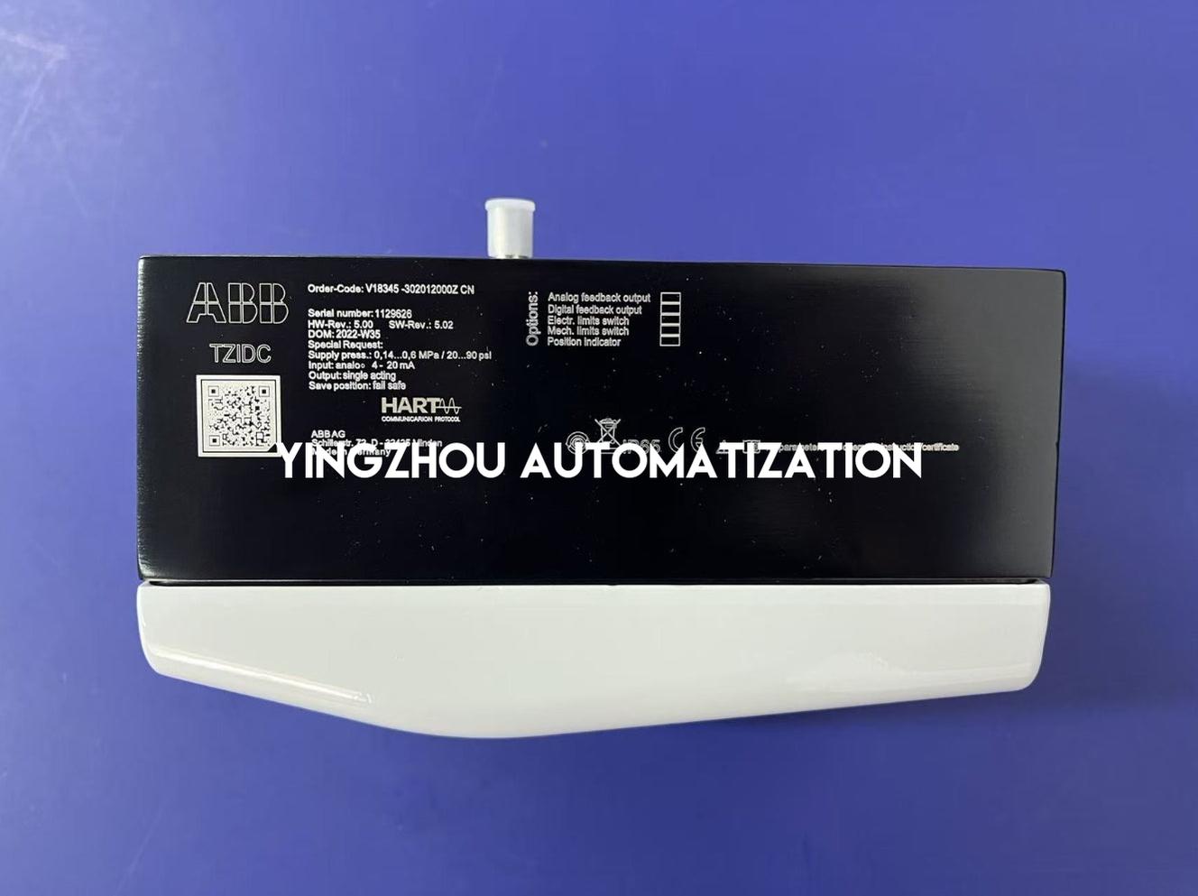 ABB V18345-302012000Z TZIDC Explosion-Proof Positioner | HART, ATEX/IECEx Flameproof, Single Acting-vezhoo