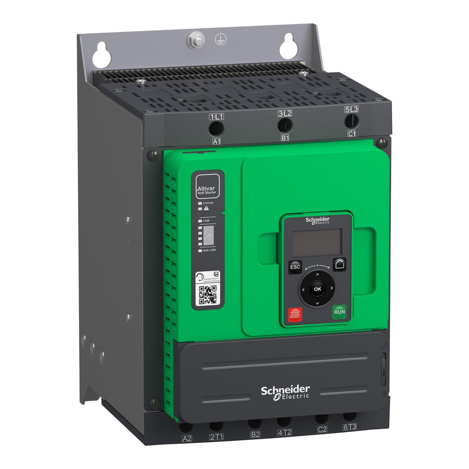 Schneider ATS480D75Y Altistart 480 Soft Starter | 75A | 208-690V | Advanced Torque Control & Industrial Cybersecurity-vezhoo