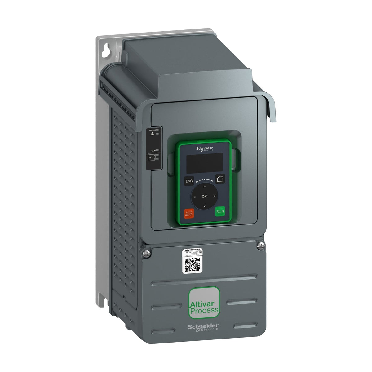 Schneider ATV610U07N4 Altivar Easy 610 VFD | 0.75 kW / 1.0 HP | 400V 3-Phase | Pump & Fan Drive-vezhoo