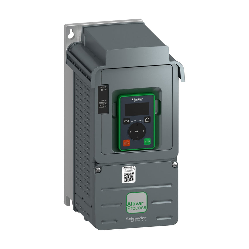 Schneider ATV610U22N4 Altivar Easy 610 VFD | 2.2 kW / 3.0 HP | 400V 3-Phase | Pump & Fan Drive-vezhoo