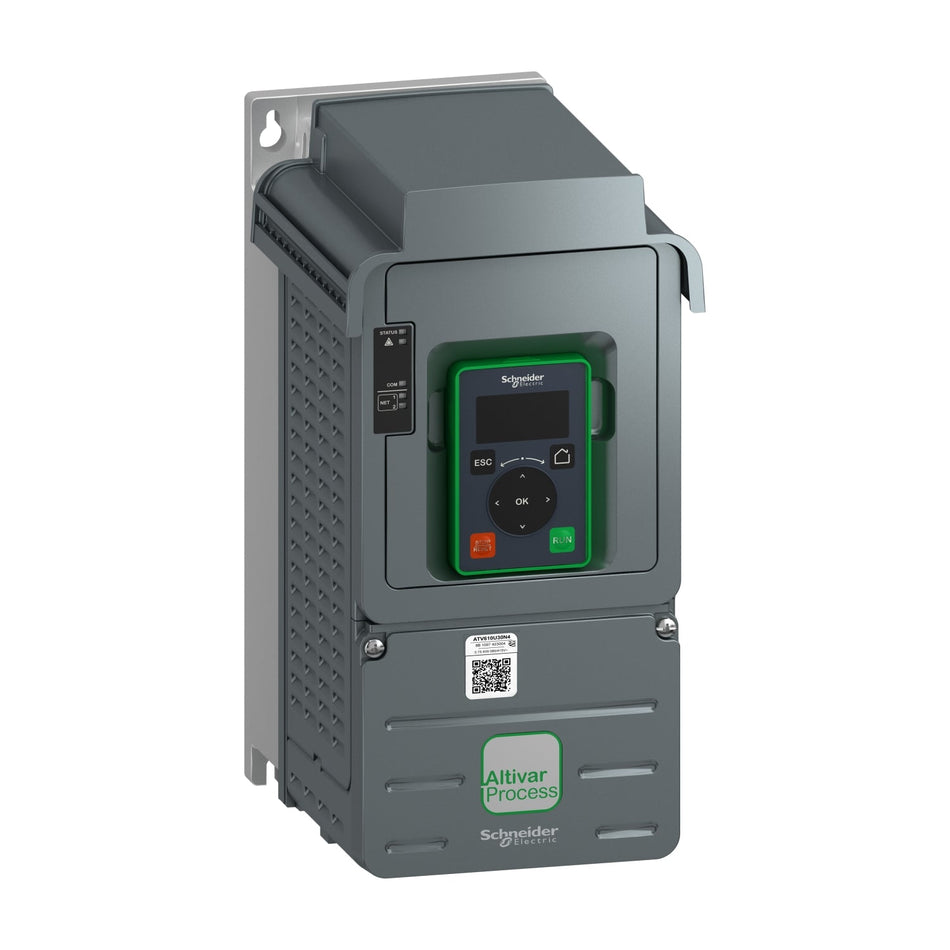 Schneider ATV610U30N4 Altivar Easy 610 VFD | 3.0 kW / 4.0 HP | 400V 3-Phase | Pump & Fan Drive-vezhoo
