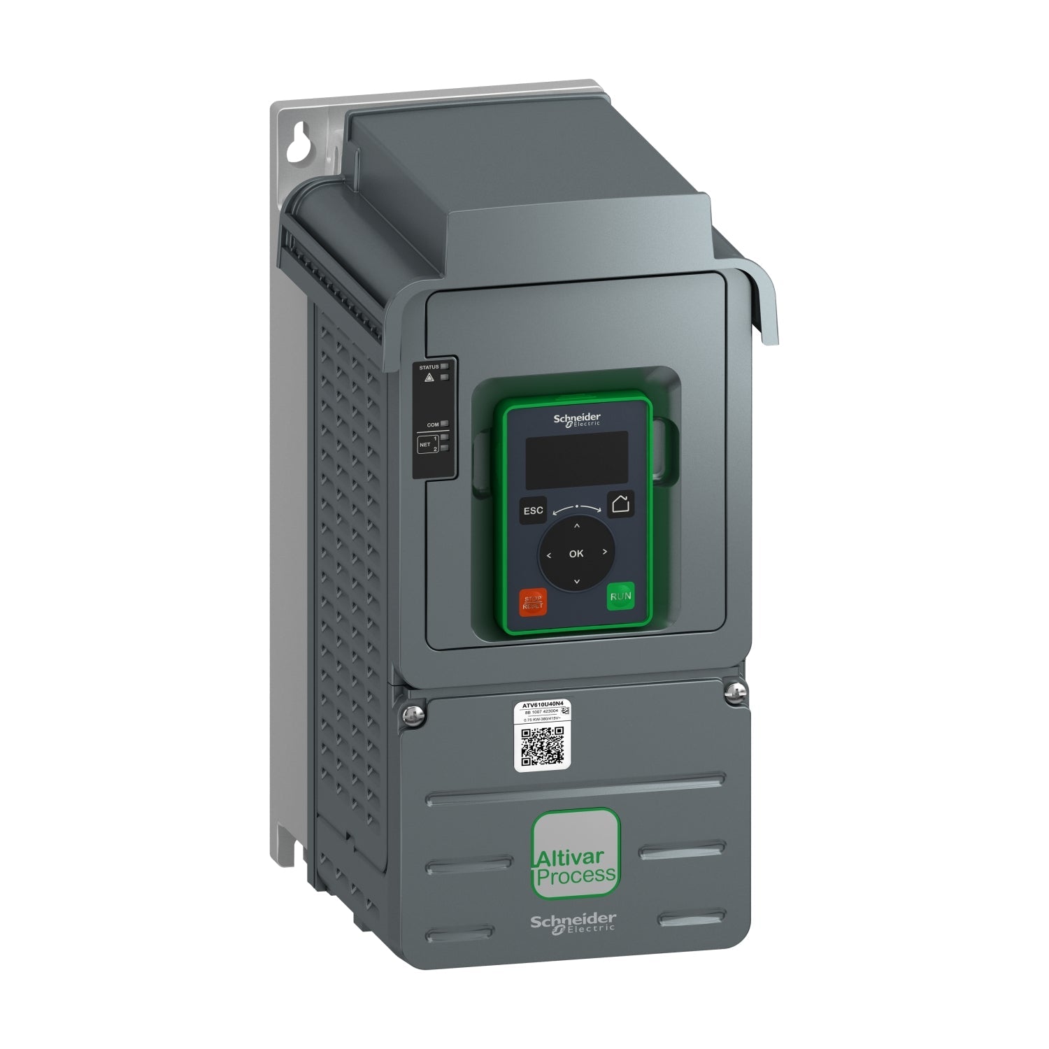 Schneider ATV610U40N4 Altivar Easy 610 VFD | 4.0 kW / 5.5 HP | 400V 3-Phase | Pump & Fan Drive-vezhoo