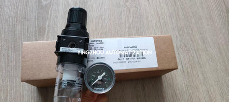AVENTICS 0821300750 NL1-RGS Pressure Regulator - G1/4, 0.5-10 Bar, with Pressure Gauge-vezhoo