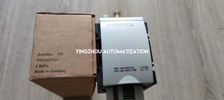 AVENTICS R412007231 AS3-FRE Filter-Pressure Regulator - G1/2, 5 µm, 0.5-10 Bar, Auto-Drain-vezhoo