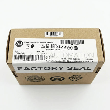 Allen-Bradley 1734-AENT POINT I/O EtherNet/IP Adapter Module - 24V DC | High-Speed Communication Interface-vezhoo