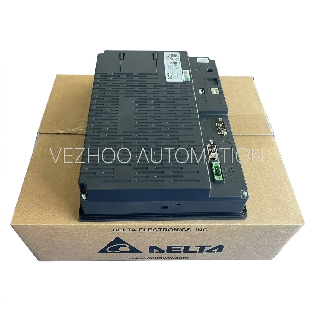 Delta DOP-110CS HMI | 10.1 Inch Widescreen TFT LCD | Basic Series | 1024x600 Resolution | 2 Sets COM Ports | Brand New Original-vezhoo