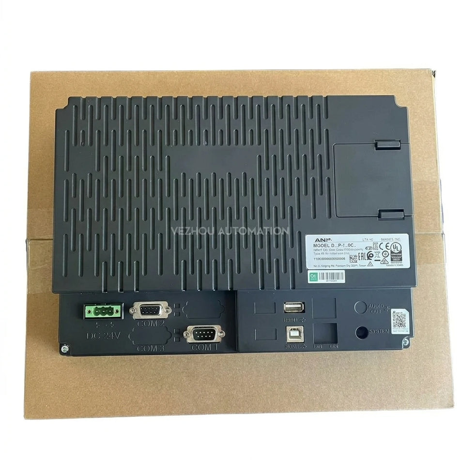 Delta DOP-110CS HMI | 10.1 Inch Widescreen TFT LCD | Basic Series | 1024x600 Resolution | 2 Sets COM Ports | Brand New Original-vezhoo
