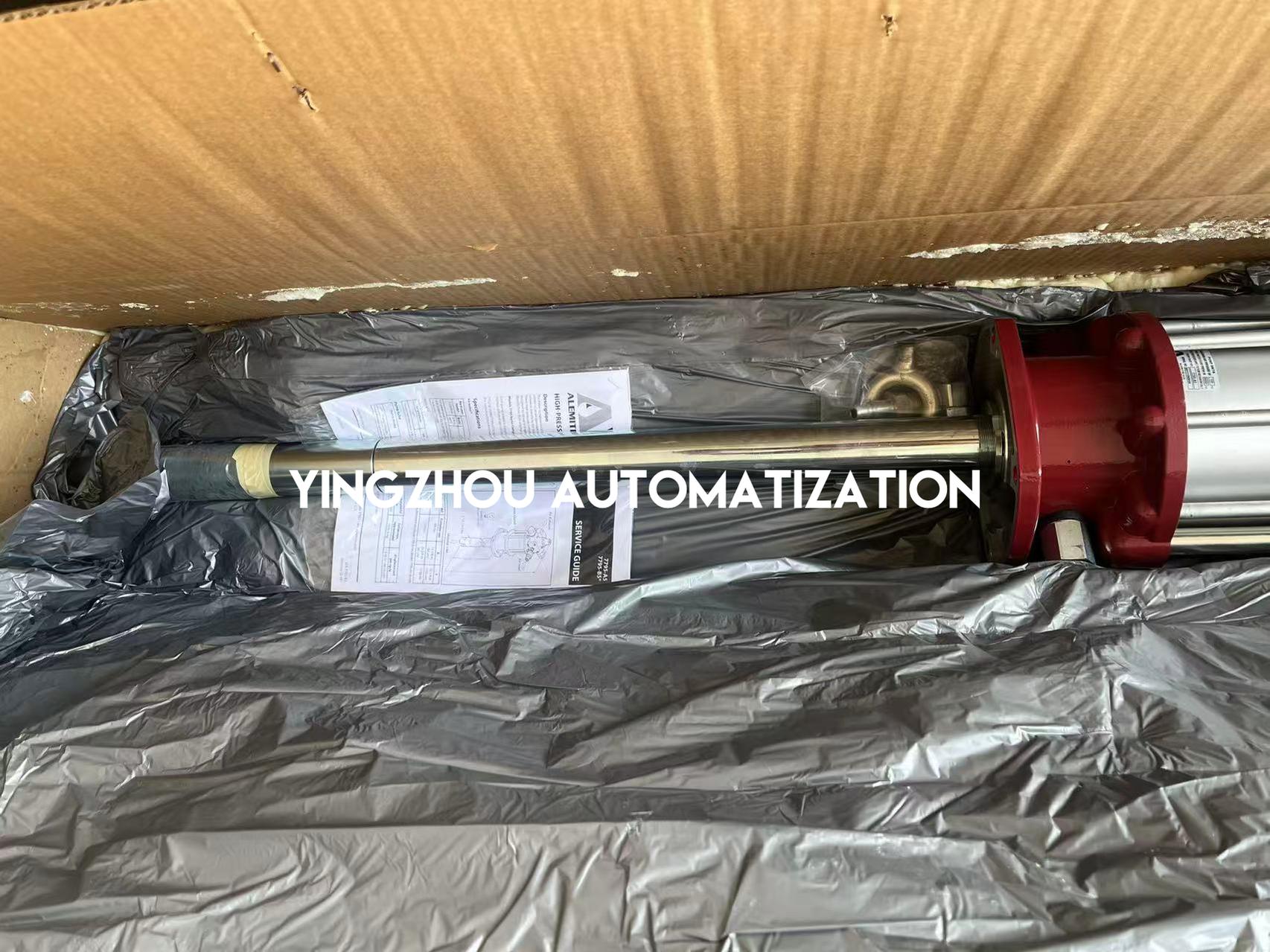 Alemite 7795-A5 High-Pressure Grease Pump - 80:1 Ratio, for 400 lb. Drums-vezhoo