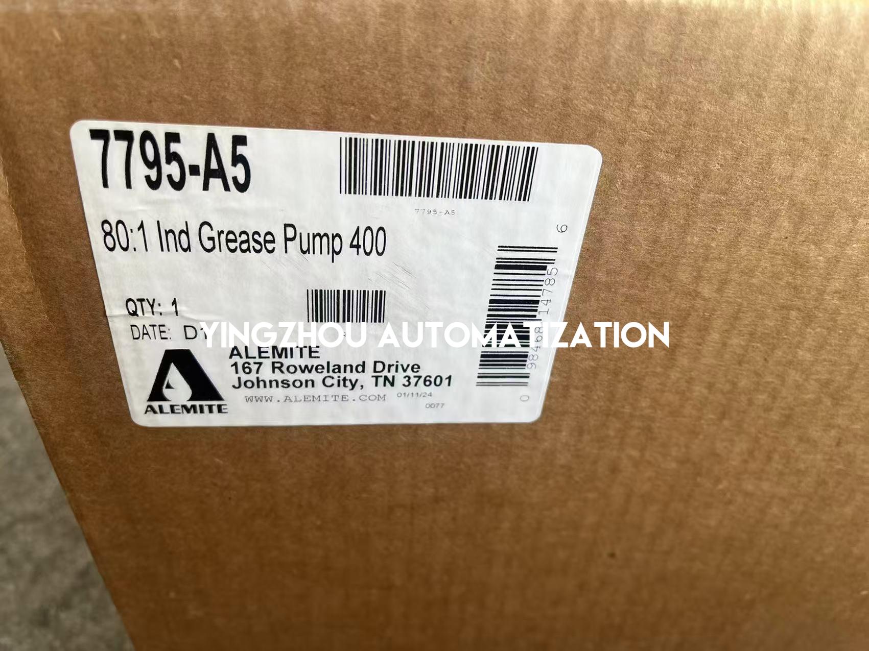 Alemite 7795-A5 High-Pressure Grease Pump - 80:1 Ratio, for 400 lb. Drums-vezhoo