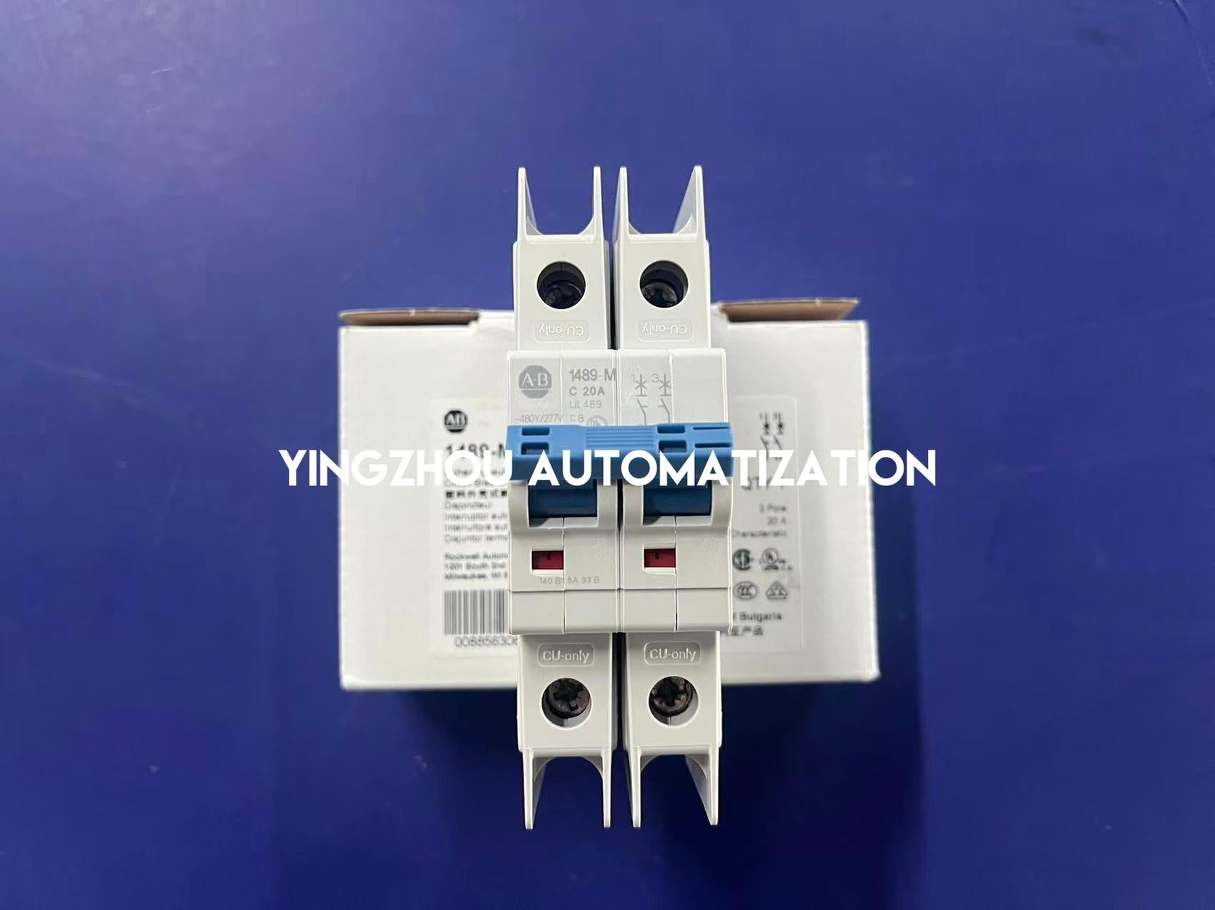 Allen-Bradley 1489-M2C200 Circuit Breaker | 2-Pole | 20A | C-Curve | Branch Protection-vezhoo