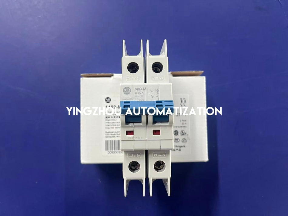 Allen-Bradley 1489-M2C200 Circuit Breaker | 2-Pole | 20A | C-Curve | Branch Protection-vezhoo