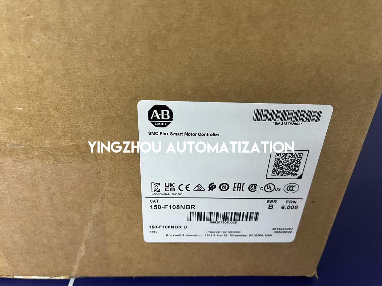 Allen-Bradley 150-F108NBR SMC-Flex Soft Starter | 108A, 75HP @ 460V, 24V AC/DC Control-vezhoo