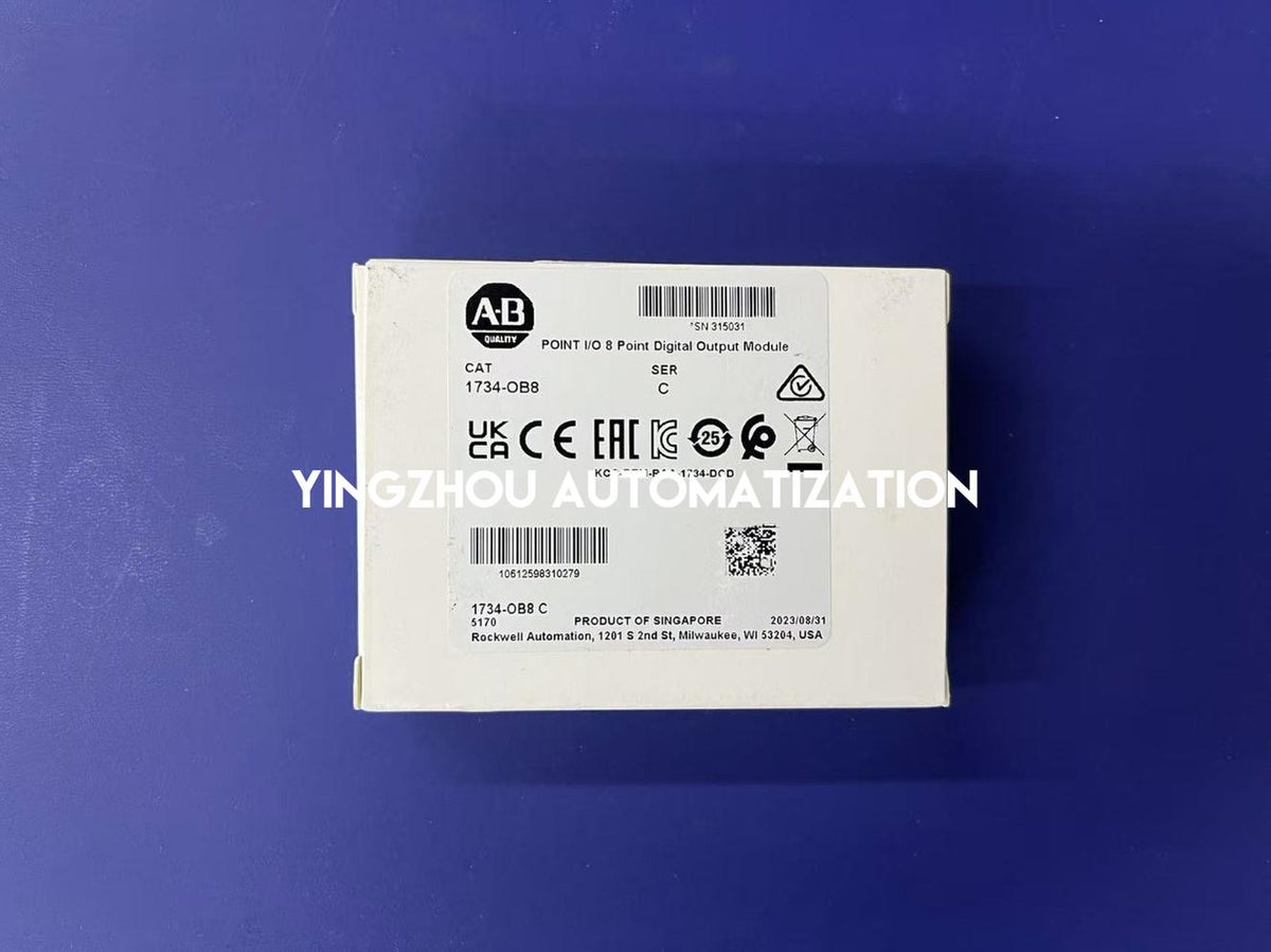 Allen-Bradley 1734-OB8 POINT I/O Digital Output Module | 8-Channel, 24V DC Sourcing-vezhoo