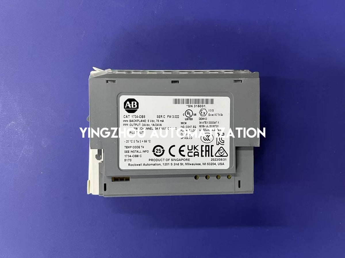 Allen-Bradley 1734-OB8 POINT I/O Digital Output Module | 8-Channel, 24V DC Sourcing-vezhoo