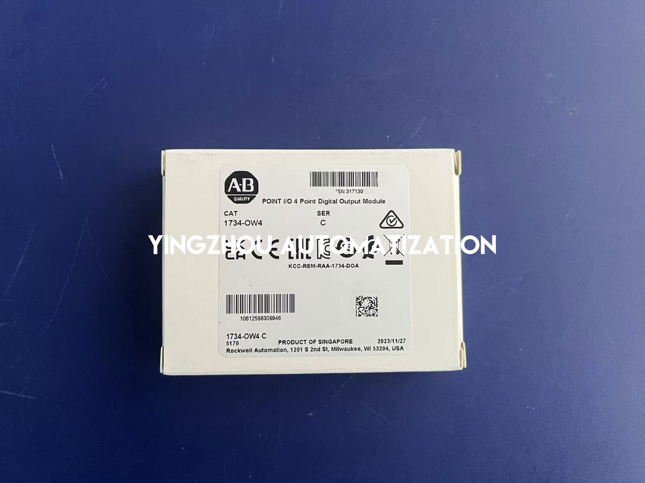 Allen-Bradley 1734-OW4 POINT I/O Relay Output Module | 4-Channel, AC/DC N.O. Contacts-vezhoo