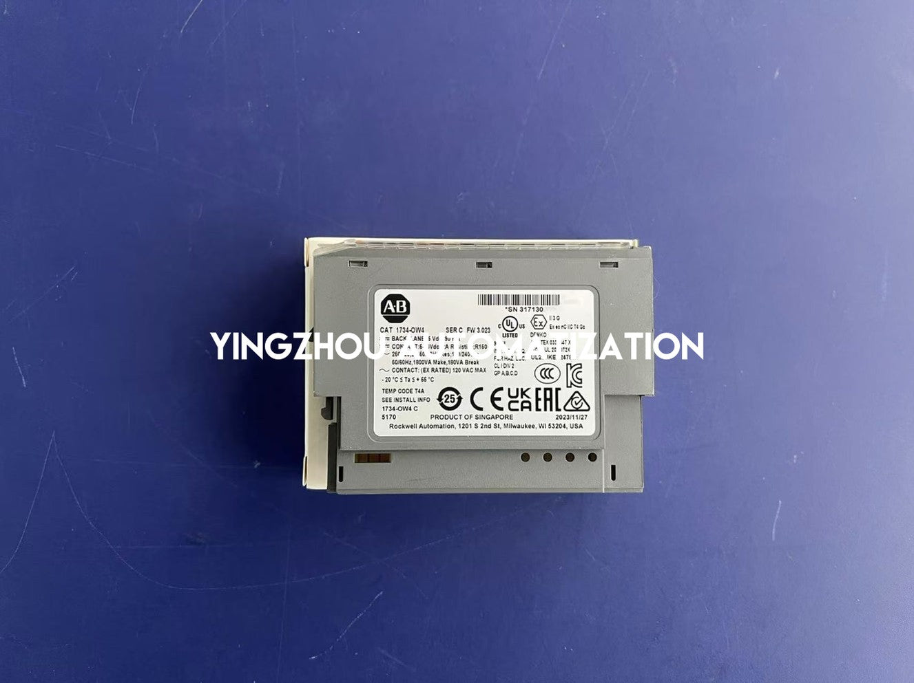 Allen-Bradley 1734-OW4 POINT I/O Relay Output Module | 4-Channel, AC/DC N.O. Contacts-vezhoo