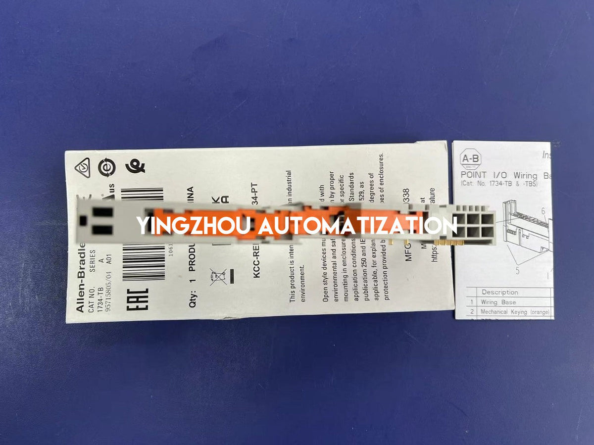 Allen-Bradley 1734-TBCJC POINT I/O Cold Junction Compensation Terminal Base-vezhoo