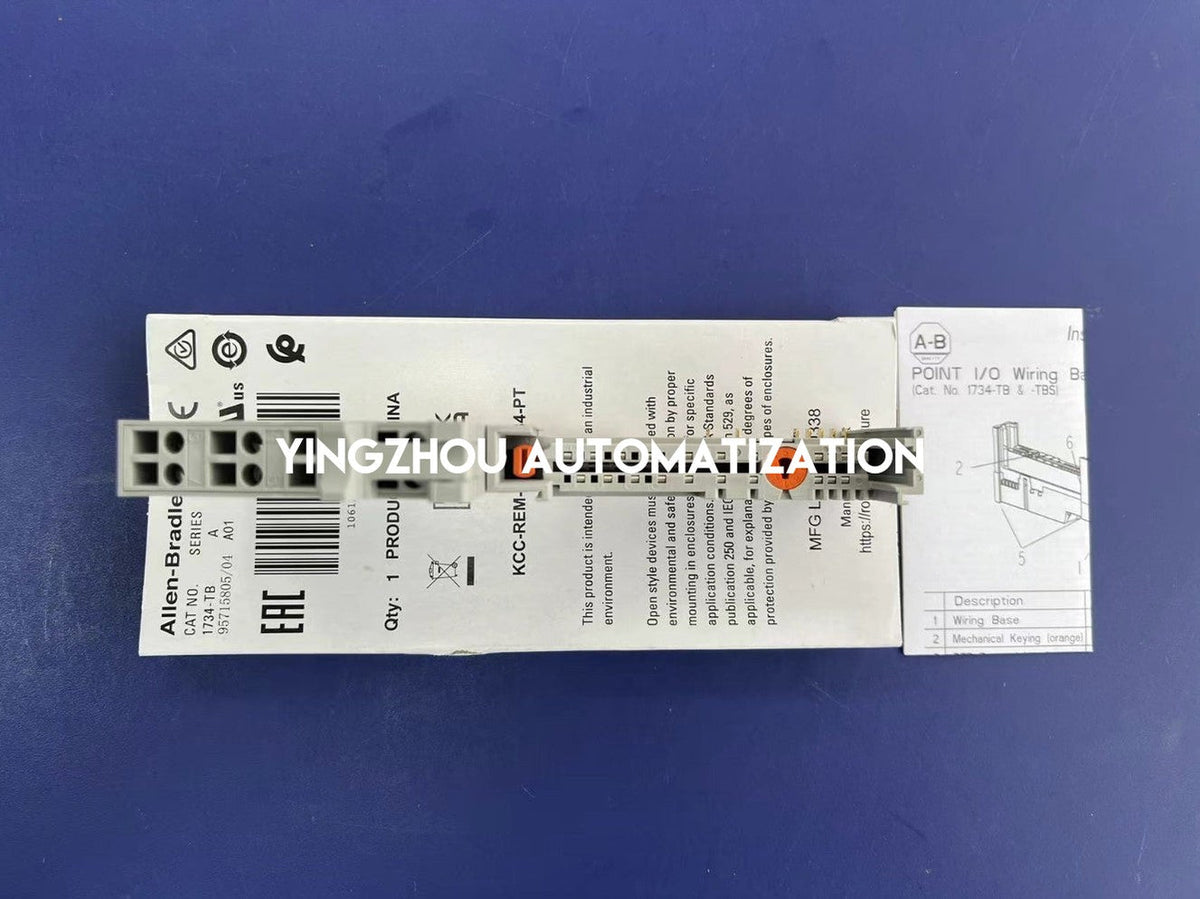 Allen-Bradley 1734-TBCJC POINT I/O Cold Junction Compensation Terminal Base-vezhoo