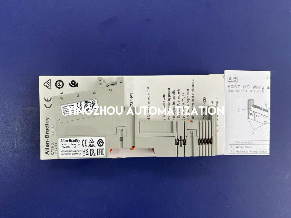 Allen-Bradley 1734-TBCJC POINT I/O Cold Junction Compensation Terminal Base-vezhoo