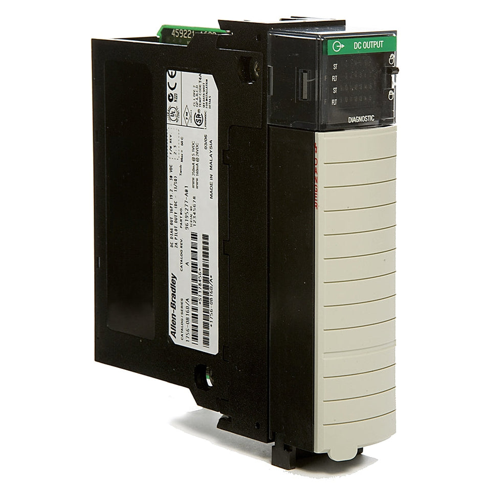 Allen-Bradley 1756-OB16D ControlLogix 16-Point 24V DC Diagnostic Output Module-vezhoo