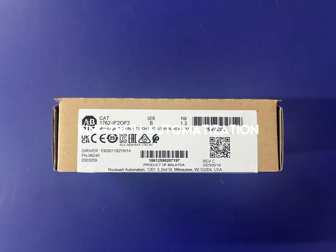 Allen-Bradley 1762-IF2OF2 MicroLogix Analog Module | 2-Input, 2-Output, 12-Bit-vezhoo