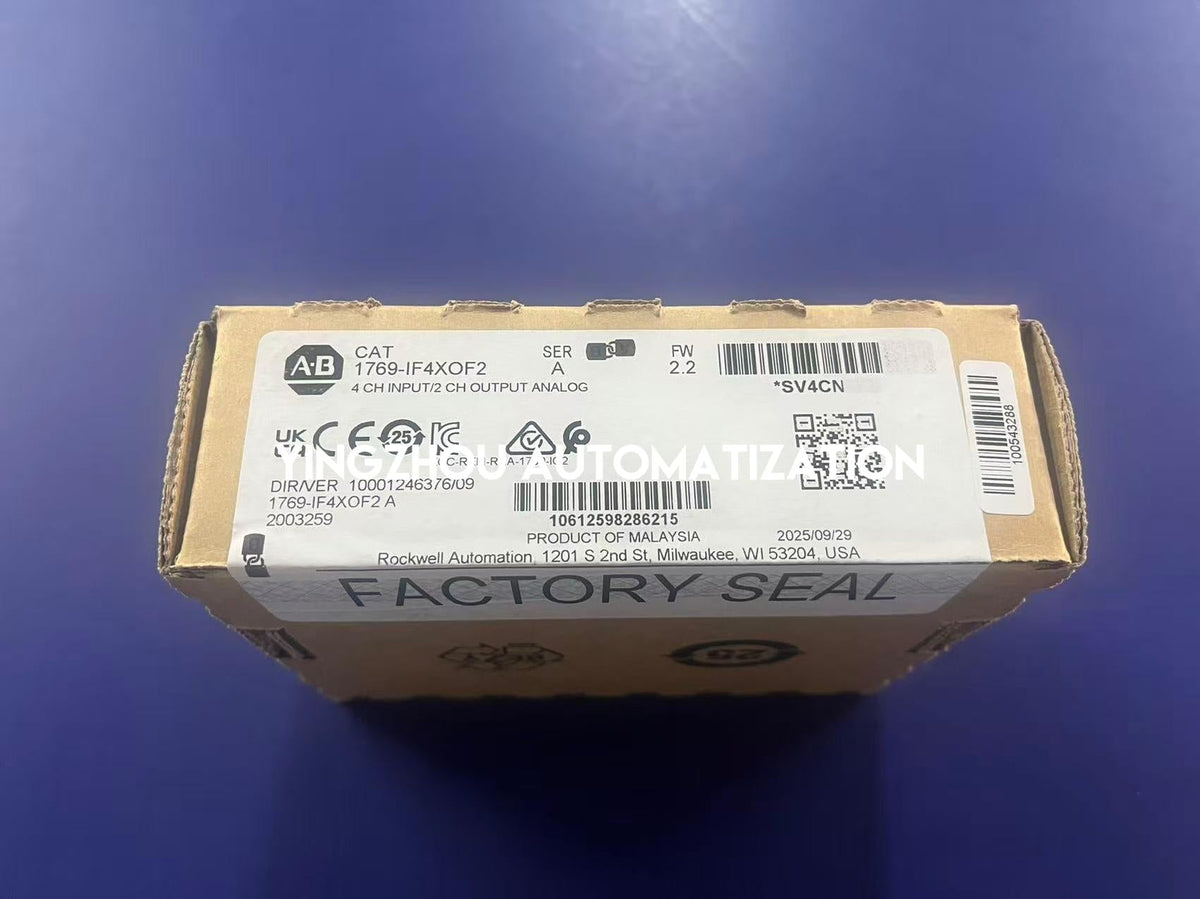 Allen-Bradley 1769-IF4XOF2 CompactLogix Analog Combo Module | 4 Input | 2 Output-vezhoo