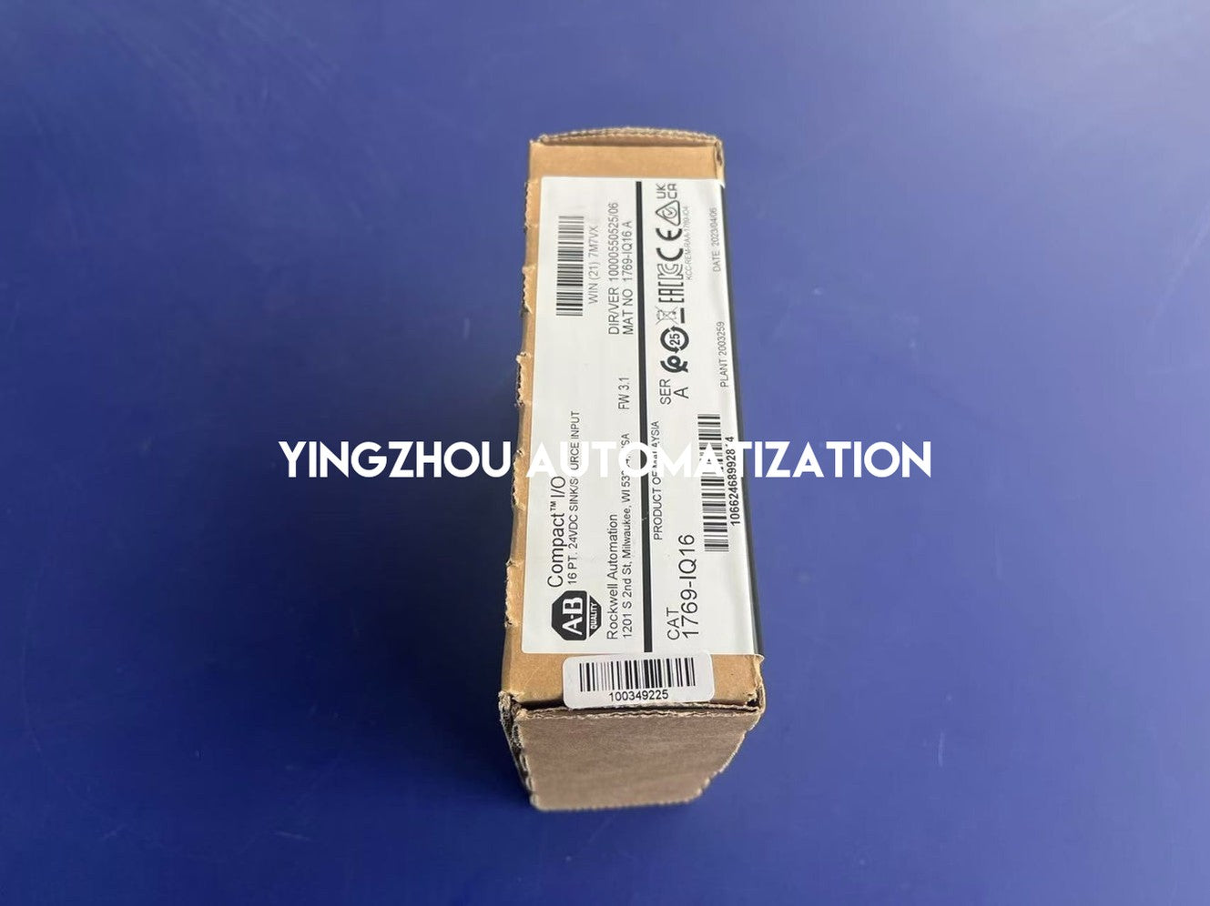 Allen-Bradley 1769-IQ16 CompactLogix Digital Input Module | 16-Channel, 24V DC Sink/Source-vezhoo