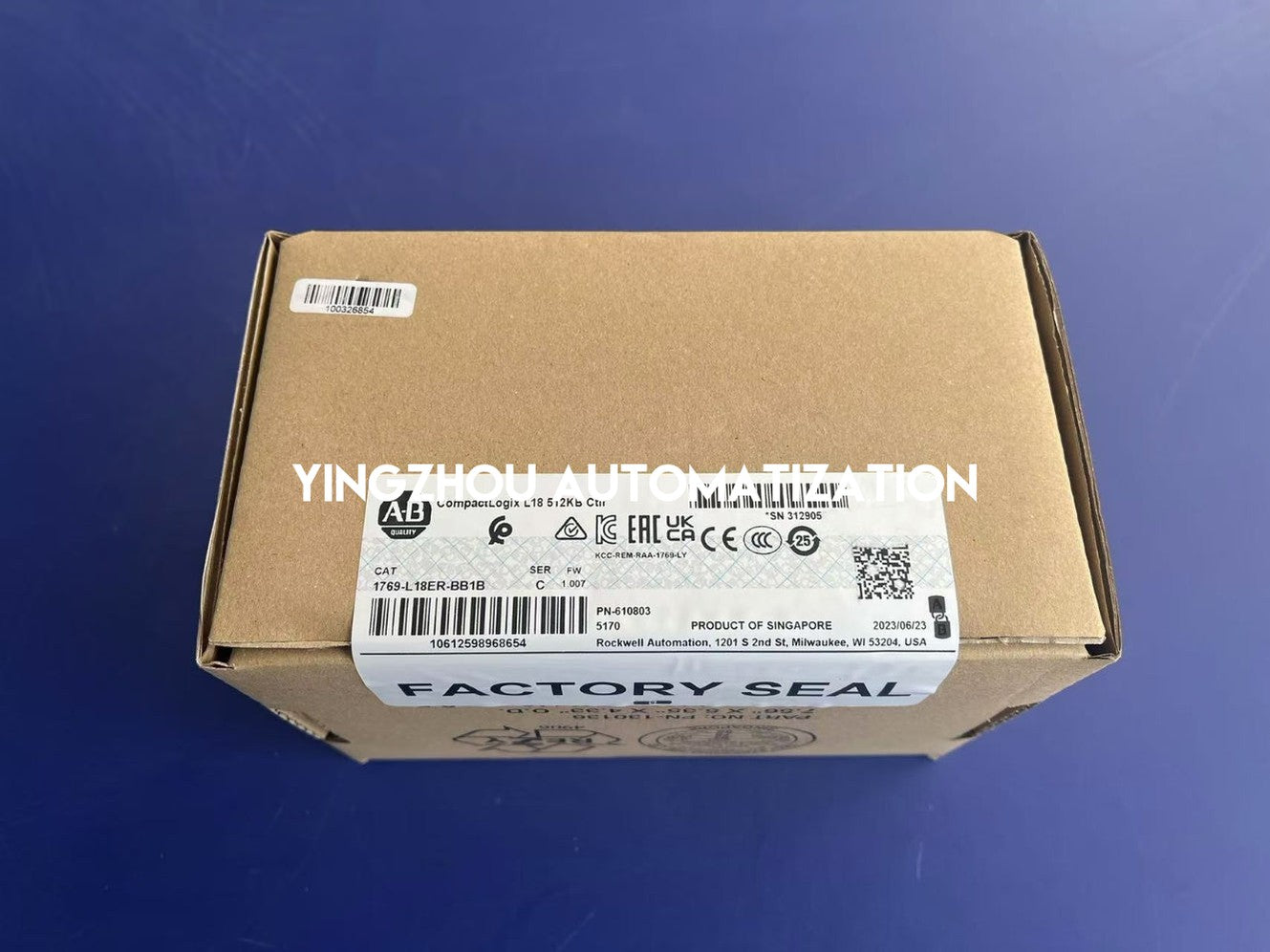 Allen-Bradley 1769-L18ER-BB1B CompactLogix 5370 | 512KB, 16 DI / 16 DO, Dual Ethernet-vezhoo