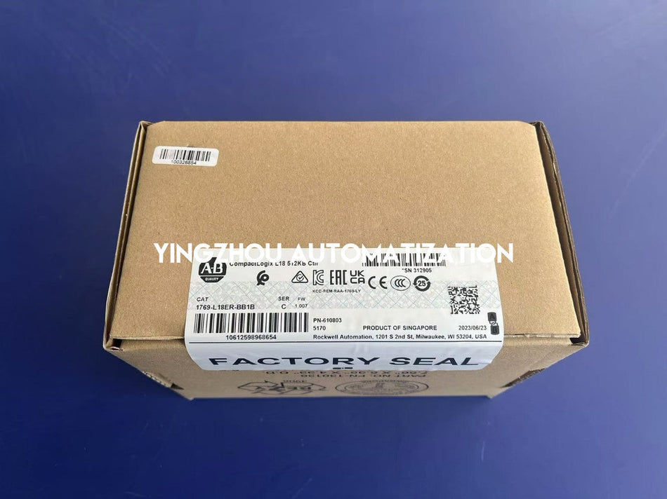 Allen-Bradley 1769-L18ER-BB1B CompactLogix 5370 | 512KB, 16 DI / 16 DO, Dual Ethernet-vezhoo