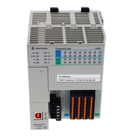 Allen-Bradley 1769-L18ERM-BB1B CompactLogix 5370 L1 Controller | 512KB, 2-Axis Motion-vezhoo