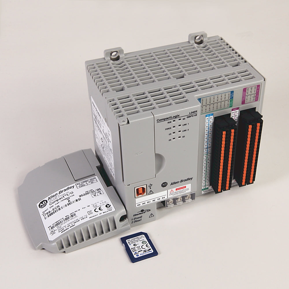 Allen-Bradley 1769-L24ER-QBFC1B CompactLogix 5370 | 0.75MB, Built-in I/O, Dual Ethernet-vezhoo