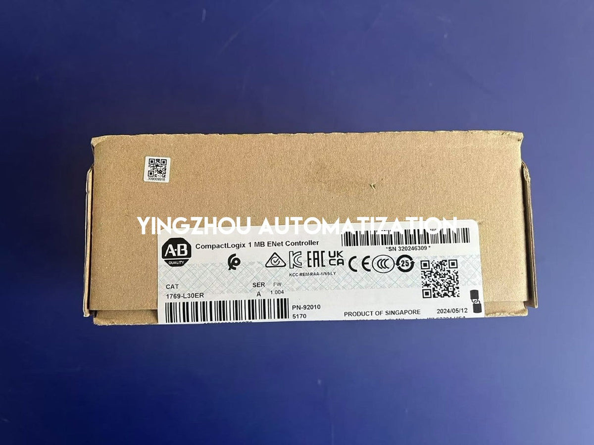 Allen-Bradley 1769-L30ER CompactLogix 5370 Controller | 1MB Memory, Dual Ethernet-vezhoo
