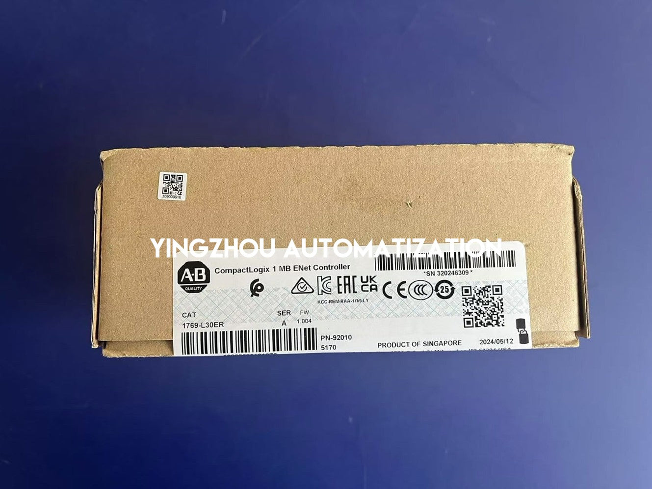 Allen-Bradley 1769-L30ER CompactLogix 5370 Controller | 1MB Memory, Dual Ethernet-vezhoo
