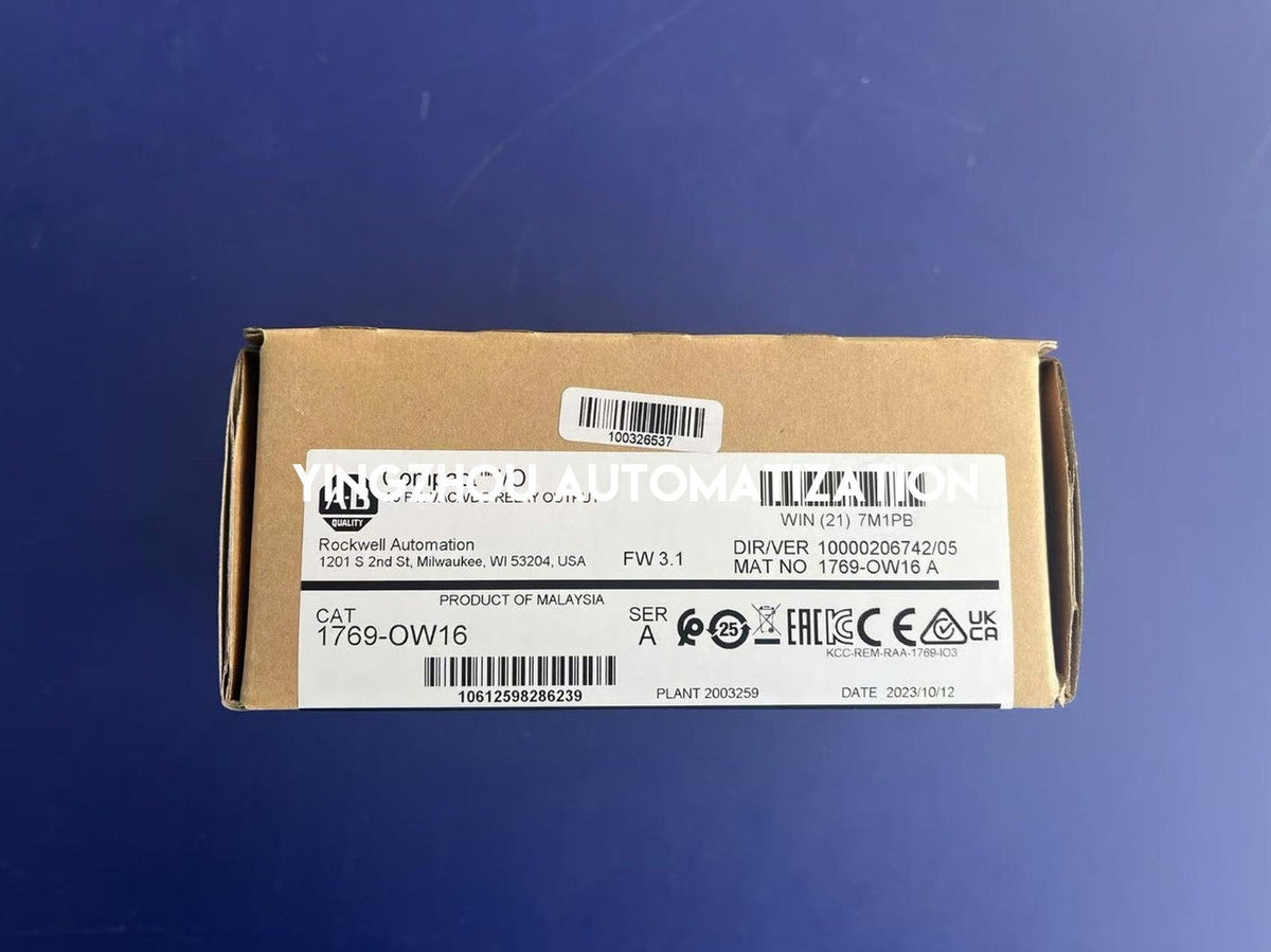 Allen-Bradley 1769-OW16 CompactLogix Relay Output Module - 16 Point Individually Isolated | High-Density Digital Output-vezhoo