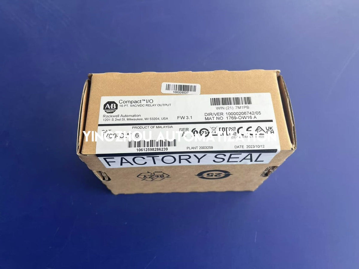 Allen-Bradley 1769-OW16 CompactLogix Relay Output Module - 16 Point Individually Isolated | High-Density Digital Output-vezhoo