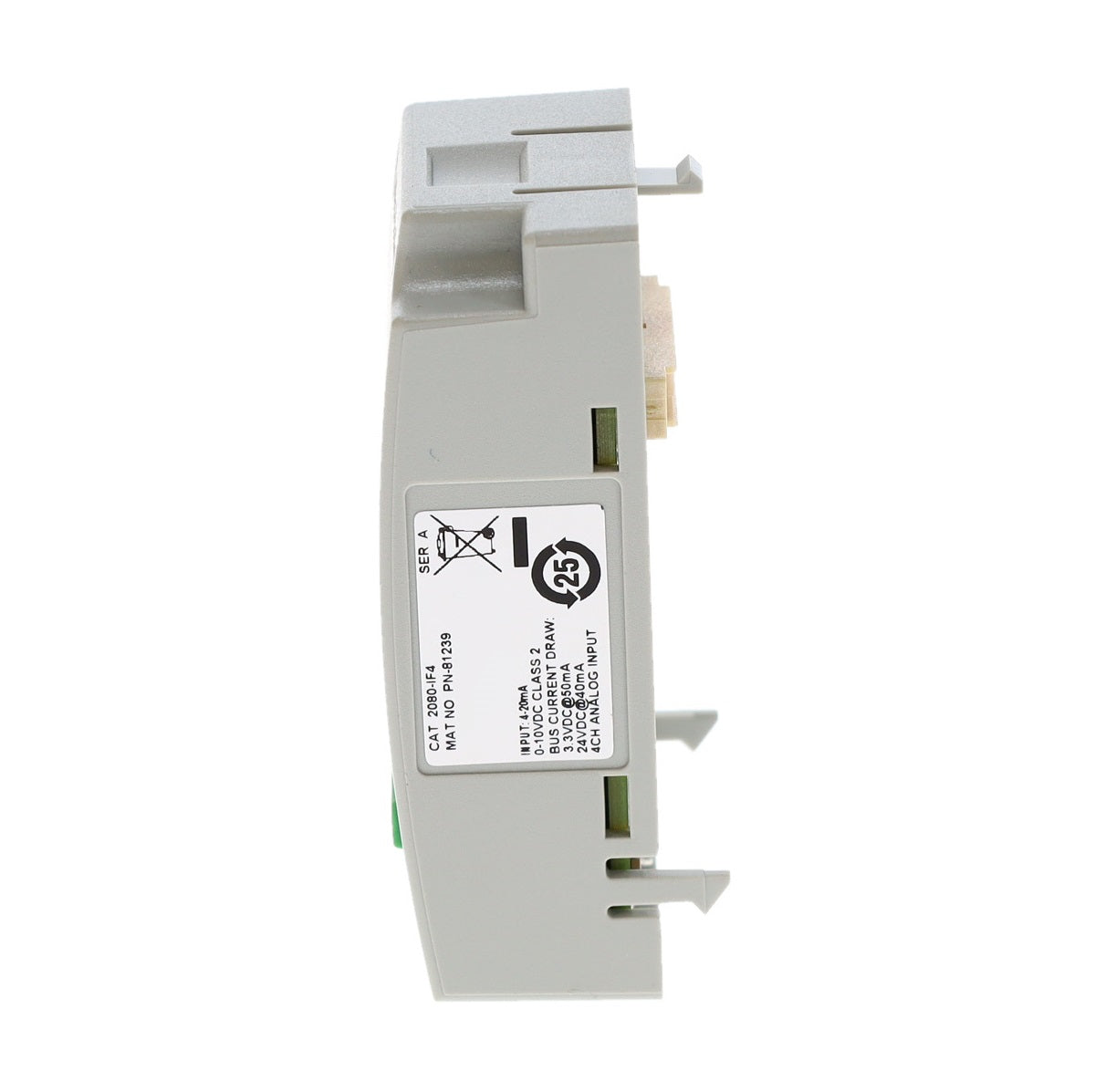 Allen-Bradley 2080-IF4 Micro800 Analog Input Plug-in Module | 4-Channel, 0-20mA/0-10V-vezhoo