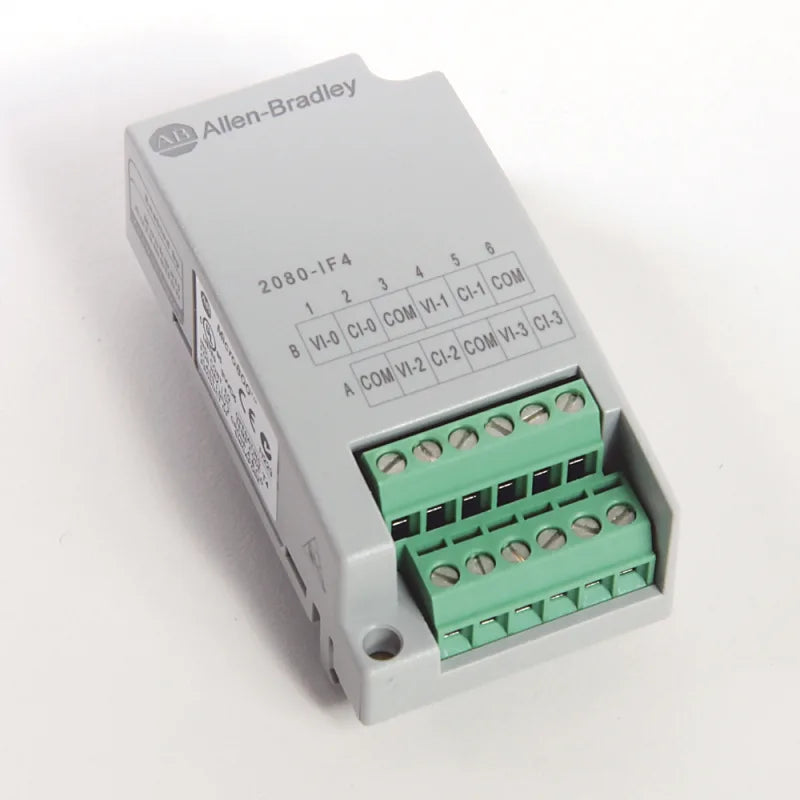 Allen-Bradley 2080-IF4 Micro800 Analog Input Plug-in Module | 4-Channel, 0-20mA/0-10V-vezhoo