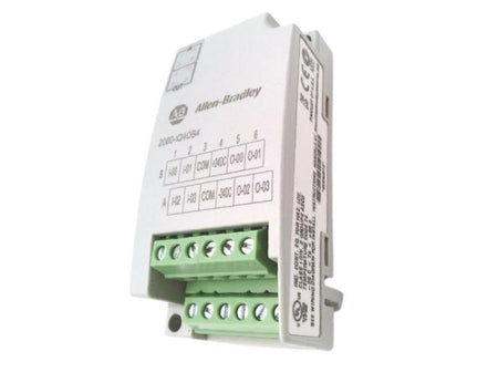 Allen-Bradley 2080-IQ4OB4 Micro800 Combo Plug-in Module | 4-Pt Input, 4-Pt Source Output-vezhoo