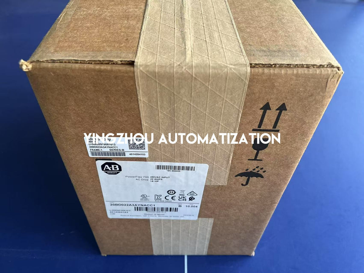 Allen-Bradley 20BD022A3AYNACC1 PowerFlex 700 VFD | 15 HP, 22A, 480V AC, ControlNet-vezhoo