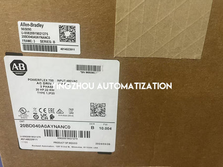 Allen-Bradley 20BD040A0AYNANC0 PowerFlex 700 AC Drive | 480V | 30HP | 40A | IP20 VFD-vezhoo