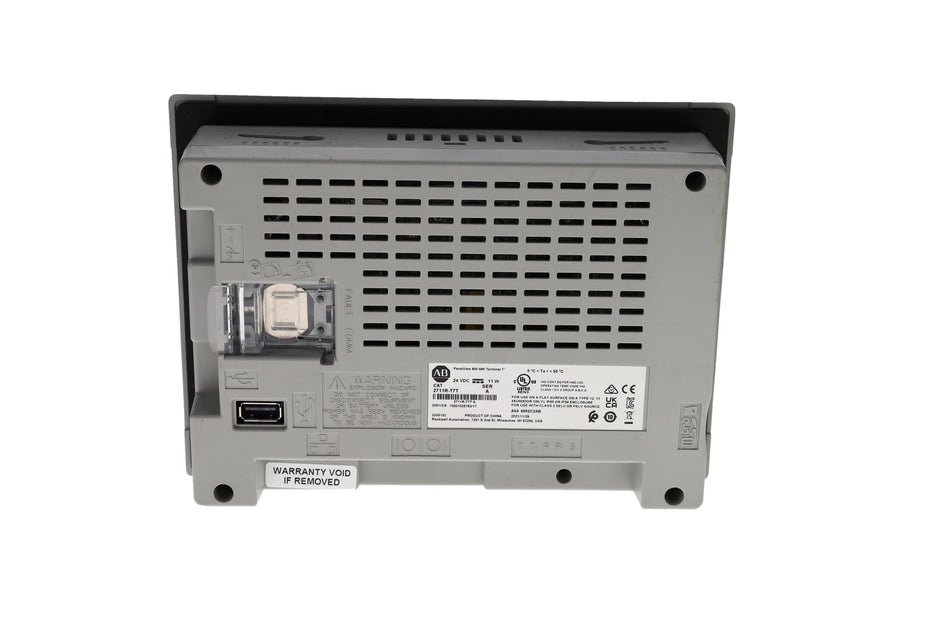 Allen-Bradley 2711R-T7T PanelView 800 Terminal | 7-inch Widescreen Touchscreen-vezhoo